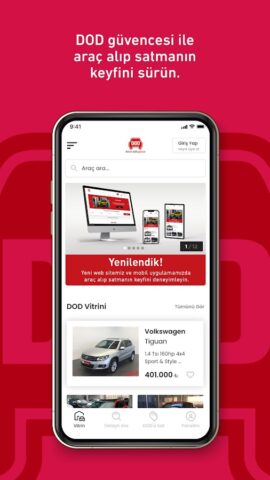 DOD – İkinci Elde Güven для Android — скриншот 1