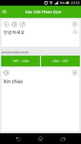 Dịch Tiếng Hàn Offline для Android — скриншот 2