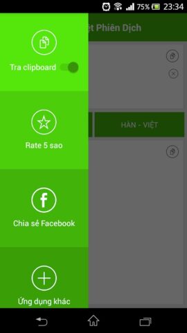 Dịch Tiếng Hàn Offline для Android — скриншот 4