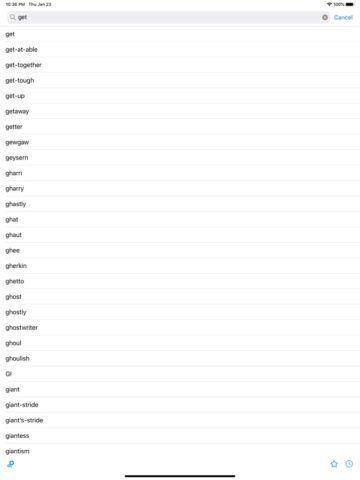 Dict EN-RU для iOS — скриншот 2