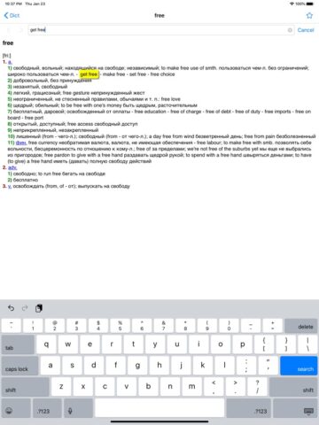Dict EN-RU для iOS — скриншот 5