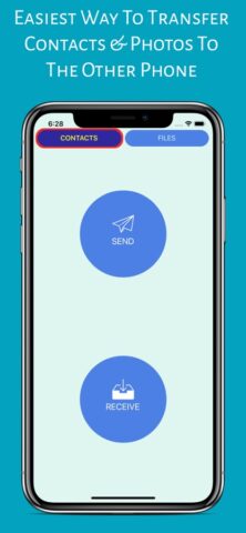 Перенос контактов / файлов для iOS — скриншот 1