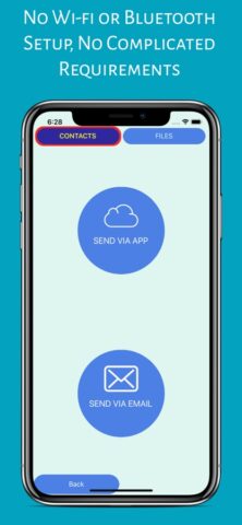 Перенос контактов / файлов для iOS — скриншот 3