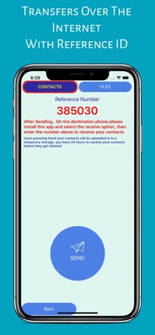 Перенос контактов / файлов для iOS — скриншот 4