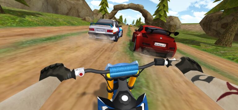 Dirt Bike Rider Ралли Мотоцикл для iOS — скриншот 1