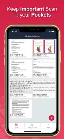 Doc : Image to Excel Converter для iOS — скриншот 4