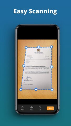 сканер документов — pdf сканер для Android — скриншот 1