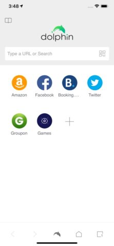 Dolphin Browser для iOS — скриншот 1