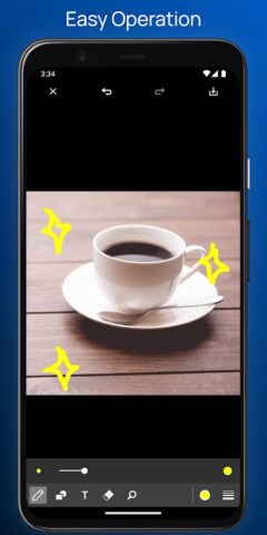 Рисовать на фото для Android — скриншот 2