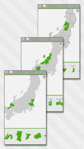 E. Learning Japan Map Puzzle для Android — скриншот 3