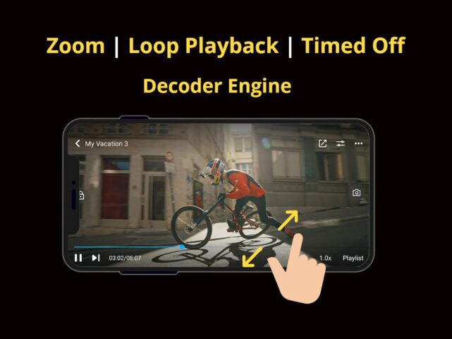 EAC3 Codec Video Player для Android — скриншот 3