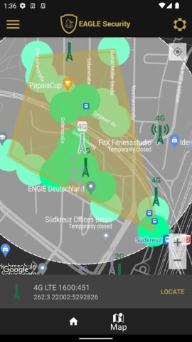 EAGLE Security для Android — скриншот 3