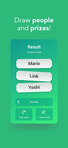 Easy Raffle: Random number, na для Android — скриншот 2