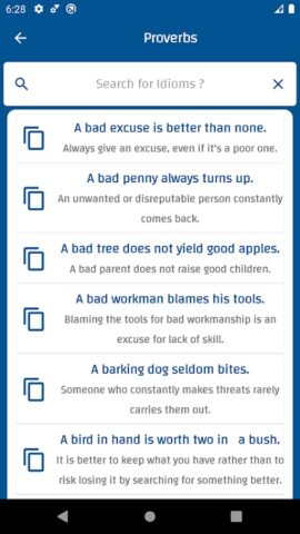 English Synonyms Antonyms Dic для Android — скриншот 5