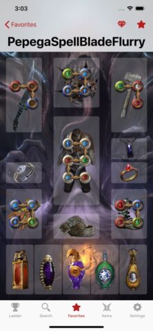 Exile Companion (PoE) для iOS — скриншот 3