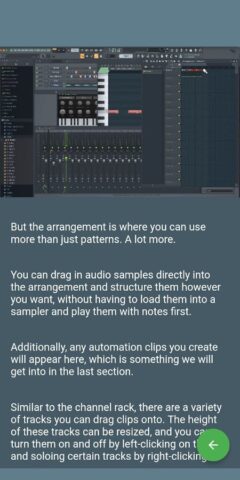 FL Studio for Beginners для Android — скриншот 3