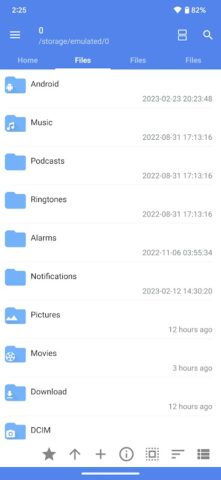 FV File Manager для Android — скриншот 5