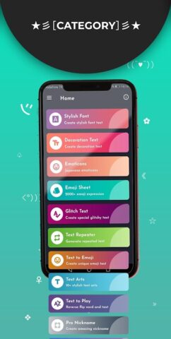 Необычный текст Ника для Android — скриншот 2