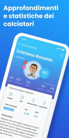 Fantacalcio ® Guida per l’asta для Android — скриншот 3