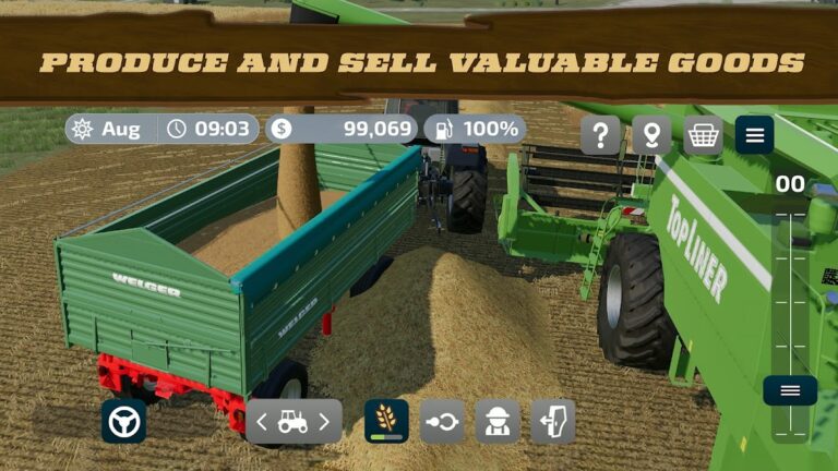 Farming Simulator 23 NETFLIX для Android — скриншот 3