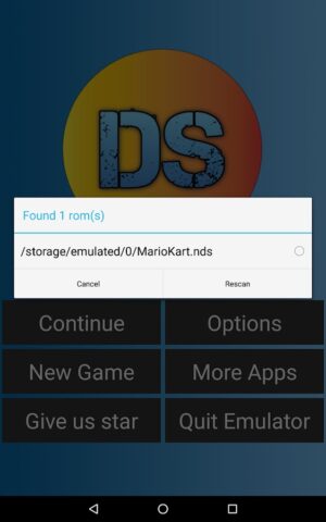 Fast DS Emulator For Android для Android — скриншот 5