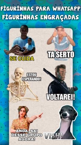 Figurinhas engraçadas para zap для Android — скриншот 1