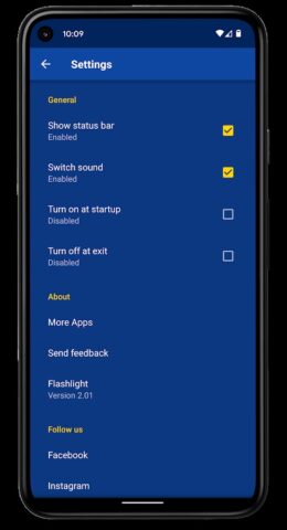 Фонарик для Android — скриншот 4