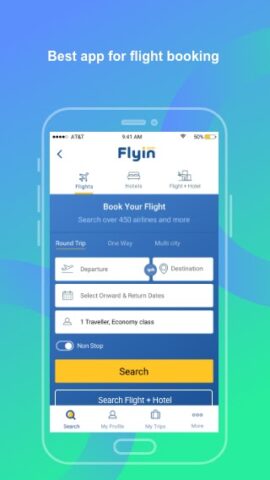 Flyin.com — Flights & Hotels для Android — скриншот 2