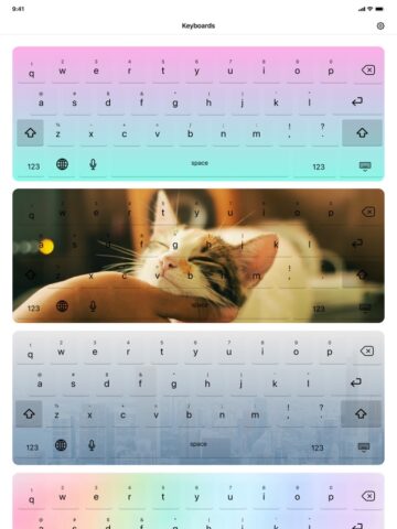 Клавиатура и шрифты для айфона для iOS — скриншот 4