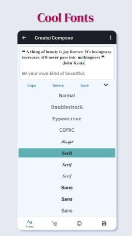 Fonts — Fancy Fonts Art для Android — скриншот 2