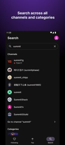 Frosty for Twitch для Android — скриншот 4