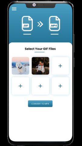 GIF to Video для Android — скриншот 2