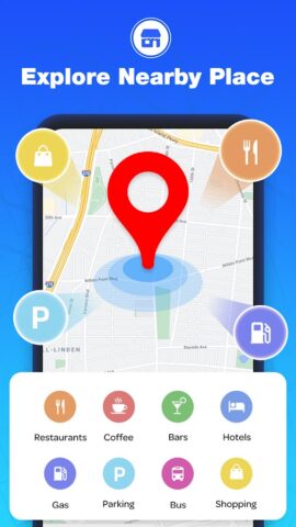 Навигация GPS-карт для Android — скриншот 3