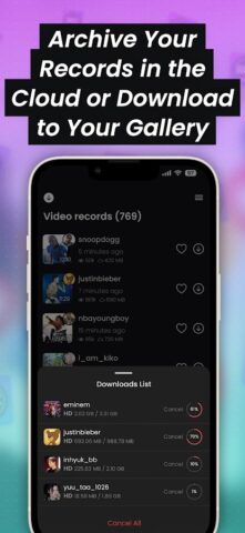 Live Video Recorder — GREC для Android — скриншот 5
