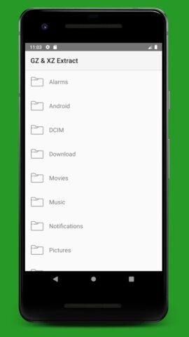 GZ & XZ Extract — File Opener для Android — скриншот 1
