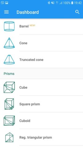 Геометрия для Android — скриншот 1