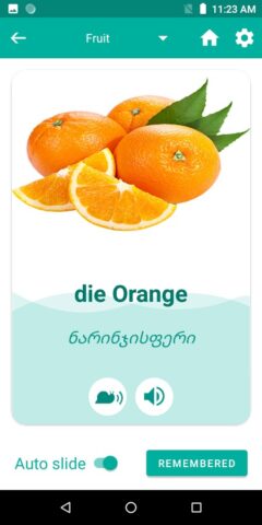 Georgian German Translator для Android — скриншот 4