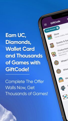 GiftCode — Получить код игры для Android — скриншот 1