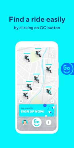 GoShare — Scooter Sharing для Android — скриншот 2