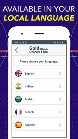 Gold Prices Live для Android — скриншот 4