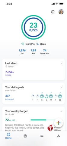 Google Fit: Activity Tracker для iOS — скриншот 1
