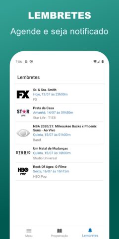 Guia TV Programação de Canais для Android — скриншот 5