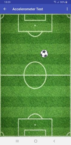 Gyroscope Test для Android — скриншот 5
