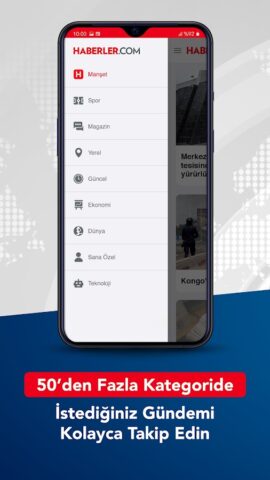 Haberler — Haberler.com для Android — скриншот 2