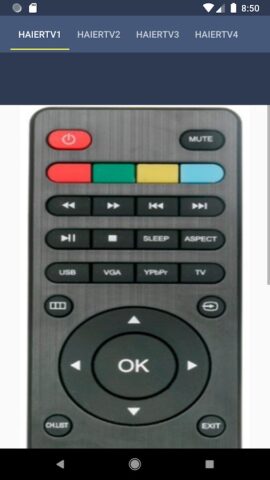Haier TV Remote для Android — скриншот 3
