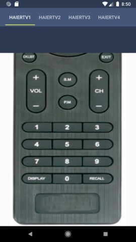 Haier TV Remote для Android — скриншот 4