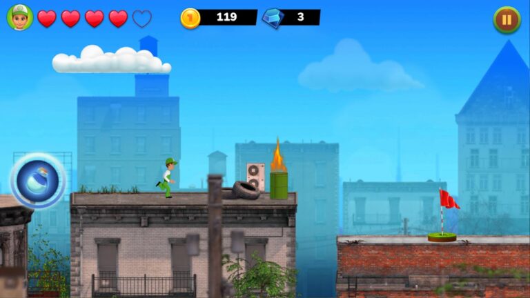 винтик бегалки с приключениями для Android — скриншот 4