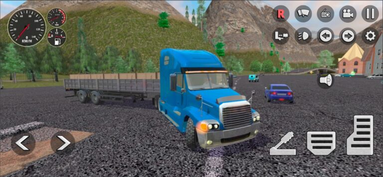 Симулятор дальнобойщика 3D для iOS — скриншот 1