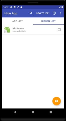 Скрыть приложения для Android — скриншот 3