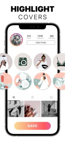 Иконки для сторис для iOS — скриншот 1